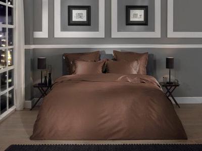 Heckett & Lane Heckett & Lane Punto Dekbedovertrek 140x200/220 Marsala Brown