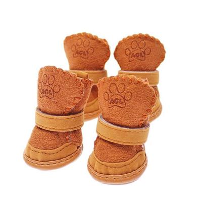 4-delige nieuwe stijl Winter lam bont sneeuw laarzen Pet Dog schoenen lengte: 5 7 cm breedte: 4 6 cm (koffie) 4-delige nieuwe stijl Winter lam bont sneeuw laarzen Pet Dog schoenen lengte: 5 7 cm breedte: 4 6 cm (koffie)