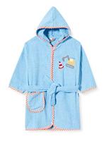 Playshoes badjas graafmachine blauw Maat - thumbnail