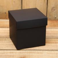 Bonbon doosjes - Chocolade doosje - Zwart intens mat - 24 stuks - thumbnail