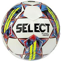 Select Voetbal Futsal Mimas Wit geel V22 - thumbnail
