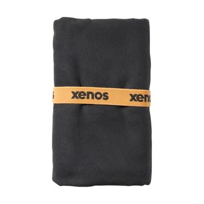 Microvezel handdoek - zwart - 130x80 cm