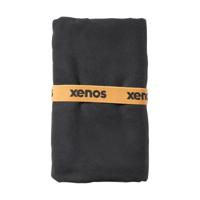 Microvezel handdoek - zwart - 130x80 cm - thumbnail