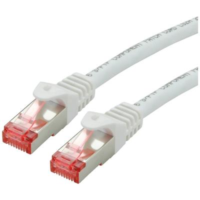 ROLINE patchkabel Cat.6 S/FTP (PiMF), componentniveau, LSOH, wit, 1 m ROLINE patchkabel Cat.6 S/FTP (PiMF), componentniveau, LSOH, wit, 1 m
