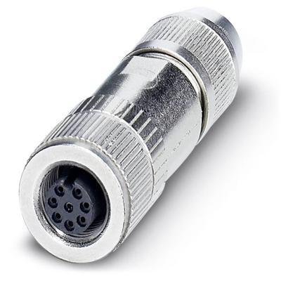 Phoenix Contact 1553640 Sensor/actuator dataconnector M12 Aantal polen (sensoren): 8 Bus, recht 1 stuk(s)
