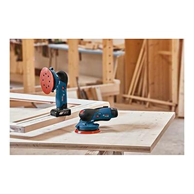 Bosch Blauw GEX 12V-125 Professional | Accu-excenterschuurmachine | 12V | Body | Zonder Accu&apos;s & Laders | In L-Boxx - 0601372100 - thumbnail