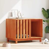 Hondenhuis Wasbruin 100 x 70 x 70 cm Massief grenenhout - thumbnail