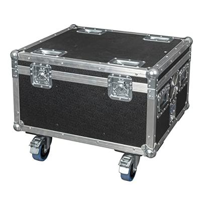 Showtec Eventspot 1600 Q4 set met 6 zwarte spots in flightcase