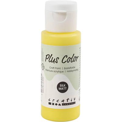 Plus Color acrylverf, primair geel, 60 ml/ 1 fles Plus Color acrylverf, primair geel, 60 ml/ 1 fles