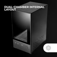 Mars Gaming MC-SE2 Mini Tower Zwart - thumbnail