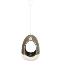 TRIXIE DRINKBAK HANGEND KERAMIEK CREME / BOSGROEN 150 ML 12X12X16 CM - thumbnail