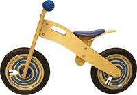 Simply for Kids Houten Loopfiets Blauw - thumbnail