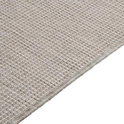 Buitenkleed platgeweven 160x230 cm taupe