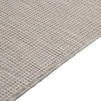 Buitenkleed platgeweven 160x230 cm taupe - thumbnail