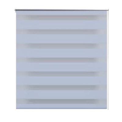 VidaXL Zebra rolgordijn 70,9 x 120 cm stofbreedte 66,7 cm wit