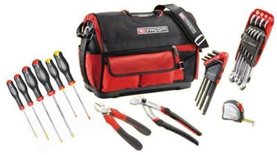 Facom Gereedschapstas gevuld met 28 gereedschappen BS.T20CM28 - BS.T20CM28