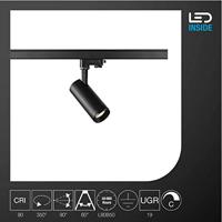 SLV NUMINOS S 1004076 LED-railspot 3-fasig LED vast ingebouwd 8.5 W Zwart - thumbnail