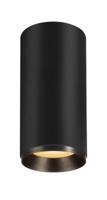 SLV OpbouwspotNuminos L cilinder zwart 2700K - 24gr - 1004314 - thumbnail
