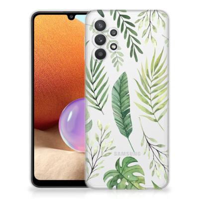 Samsung Galaxy A32 4G | A32 5G Enterprise Editie | TPU Case | Leaves Samsung Galaxy A32 4G | A32 5G Enterprise Editie | TPU Case | Leaves