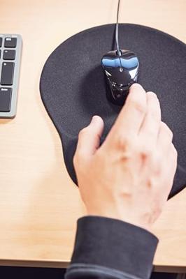 SpeedLink BEENIE Muis USB Optisch Zwart 3 Toetsen 1200 dpi Met kabelroller