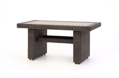 Own Living hoge lounge tuintafel carvalho 142x81x70cm falcon grey Own Living hoge lounge tuintafel carvalho 142x81x70cm falcon grey