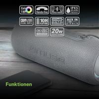Muse Grijs Bluetooth luidspreker - thumbnail