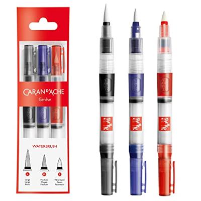 Penseel caran d ache m breed fibre tip set 3st