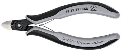 Knipex 79 12 125 ESD 79 12 125 ESD ESD Zijkniptang Met facet 125 mm