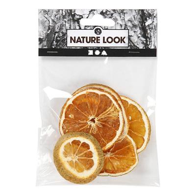 Creativ Company Gedroogde stukjes sinaasappel, d 40-60 mm, 5 stuk/ 1 doos