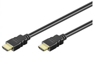 Manhattan 323222-CG HDMI-kabel HDMI Aansluitkabel HDMI-A-stekker, HDMI-A-stekker 3.00 m Zwart 4K UHD, Audio Return Channel (ARC)