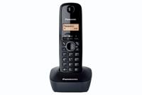 Panasonic KX-TG1611FRH Solo draadloze telefoon zonder antwoordapparaat Zwart - thumbnail