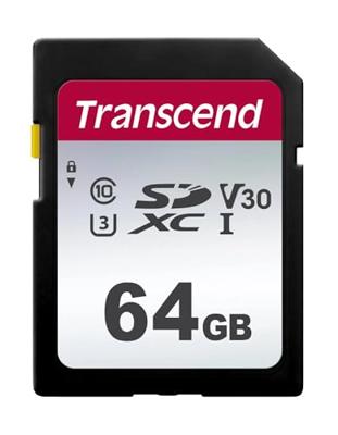 Transcend Premium 300S SDXC-kaart 64 GB Class 10, UHS-I Transcend Premium 300S SDXC-kaart 64 GB Class 10, UHS-I