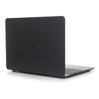 MacBook Air 13.3 inch A1932 (2018) ultra-dun Kristal structuur Shell Behuizing Cover (zwart) - thumbnail
