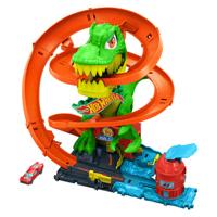 Hot Wheels City T-Rex Brandweerkazerne - thumbnail