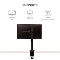 Fellowes Reflex Monitorarm enkel - thumbnail