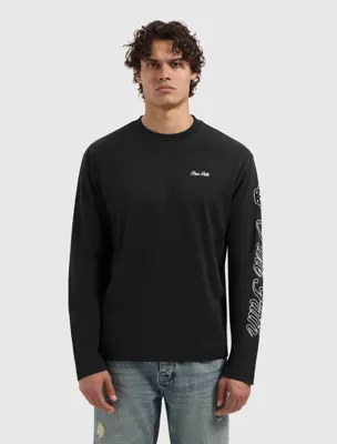 Pure Path Essence Of Life Longsleeve T-Shirt Heren Zwart - Maat XL - Kleur: Zwart | Soccerfanshop