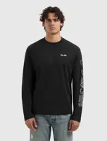 Pure Path Essence Of Life Longsleeve T-Shirt Heren Zwart - Maat XL - Kleur: Zwart | Soccerfanshop - thumbnail