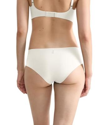 Zero Feel hipster 2.0 - Invisible - Naadloze dames short - Dames Onderbroek die niet doorschijnt - Zwart - Huidskleur