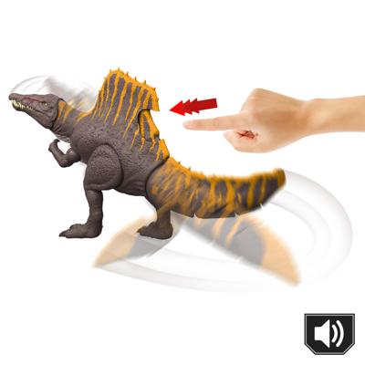 Jurassic World Rebirth Tail Thrasher Spinosaurus actiefiguur - thumbnail
