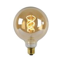 Lucide G125 - Filament lamp - Ø 12,5 cm - LED Dimb. - E27 - 1x4,9W 2200K - Amber - thumbnail