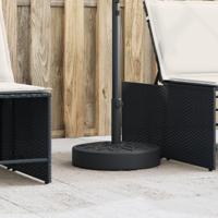 VidaXL Parasolvoet voor stokken van ø38 / 48 mm 25 kg rond - thumbnail