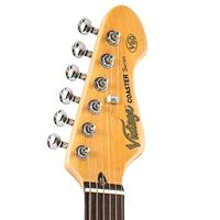 Vintage V60VW Coaster Series Vintage White elektrische gitaar - thumbnail