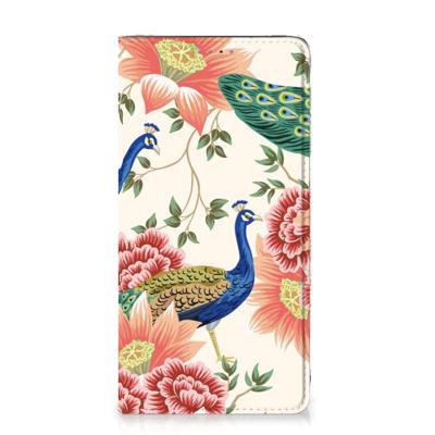 Smartphone hoesje voor Samsung Galaxy A51 Pink Peacock