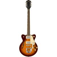 Gretsch G2655T Streamliner Center Block Jr. Double-Cut Bigsby Forge Glow semi-akoestische gitaar - thumbnail