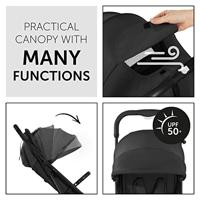 HAUCK - Compacte kinderwagen - TRAVEL N CARE - 4 wielen - opvouwbaar met één hand - Zwart - thumbnail