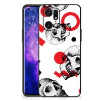 Telefoonhoesje OPPO Find X5 Pro Skull Red - thumbnail