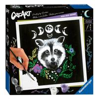 Ravensburger creart pixie cold edition raccoon - thumbnail