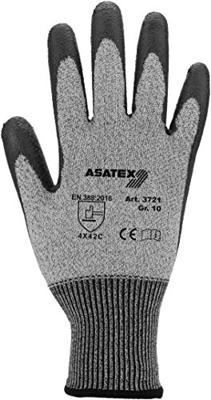 Asatex Snijbestendige handschoen | maat 8 gemêleerd/zwart | EN 388 PSA-categorie II | EN 388 | 10 paar - 3721/8 3721/8 Asatex Snijbestendige handschoen | maat 8 gemêleerd/zwart | EN 388 PSA-categorie II | EN 388 | 10 paar - 3721/8 3721/8
