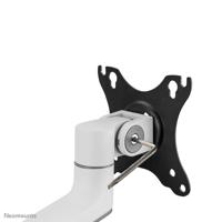 Neomounts ds60-425wh2 desk-mount, 2x 27 inch/ 8kg, tilt/ rotate/ swivel, 100x100 mm, white - thumbnail