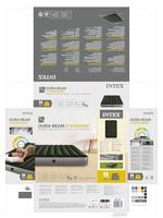 Intex prestige downy luchtbed twijfelaar - thumbnail